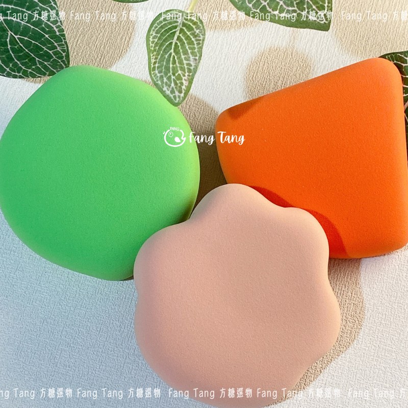 【2cm加厚款】造型棉花糖粉撲｜乾濕兩用 乾用較彈 濕用蓬鬆 濕水變大 大面積上妝 化妝粉撲 濕用粉撲 底妝海綿-細節圖3