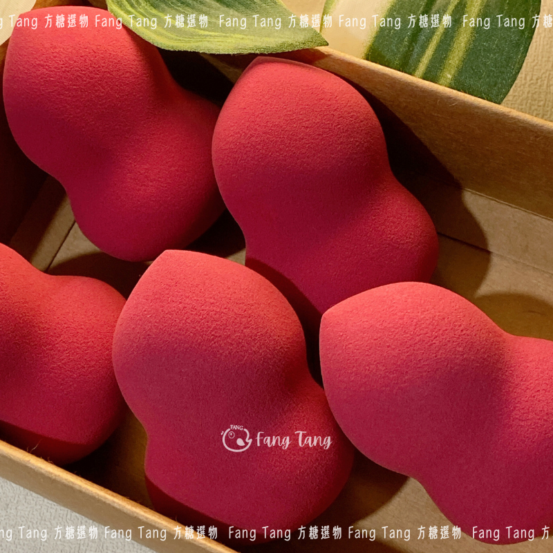 萬用美妝蛋 形狀隨機不挑款｜乾濕兩用化妝海綿 吸水膨脹加倍大 彩妝蛋 粉底液專用 美妝蛋-細節圖5