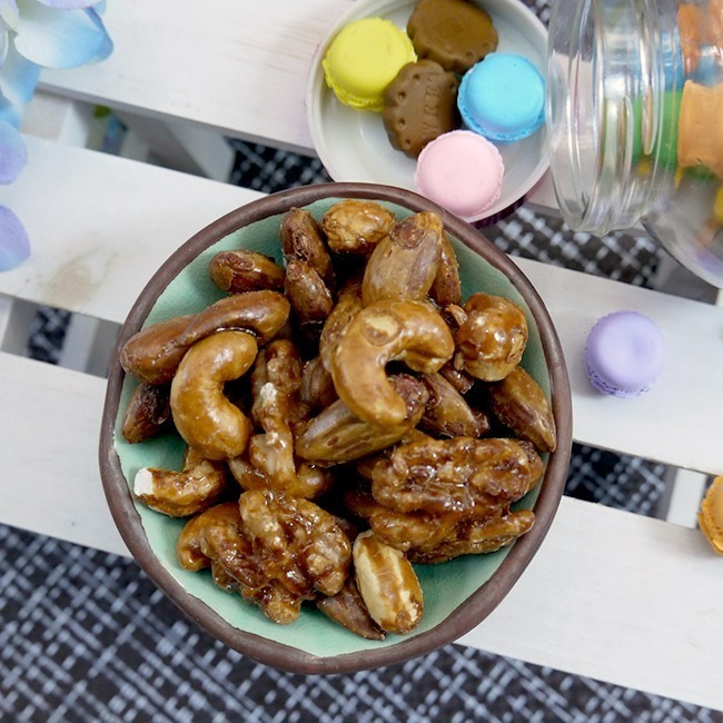 【長青穀典】薑汁堅果 220g/包×3包 公司現貨 薑香 黑糖 低溫烘焙 養生堅果-細節圖4