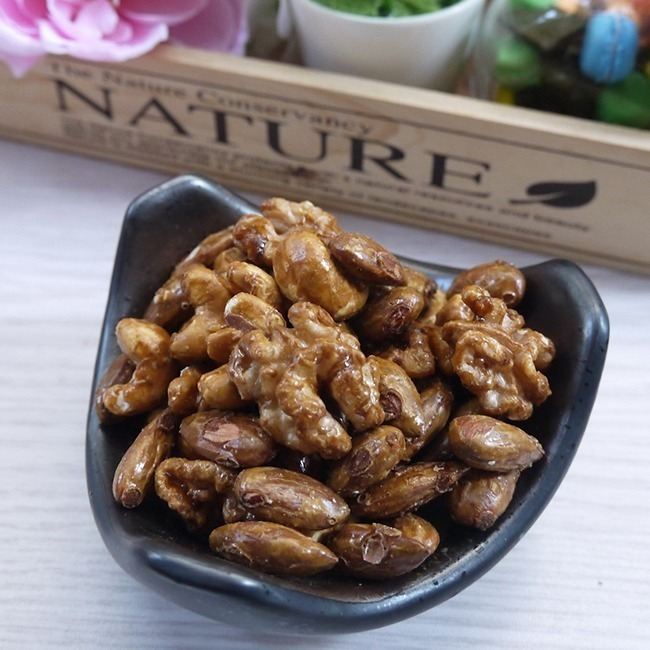 【長青穀典】薑汁堅果 220g/包×3包 公司現貨 薑香 黑糖 低溫烘焙 養生堅果-細節圖5