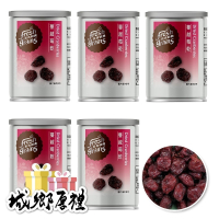 【長青穀典】蔓越莓乾 85g/罐×5罐 公司現貨 果乾 鮮採製作 零嘴 烘焙材料 雪Q餅 蛋糕 餅乾 司康 貝果