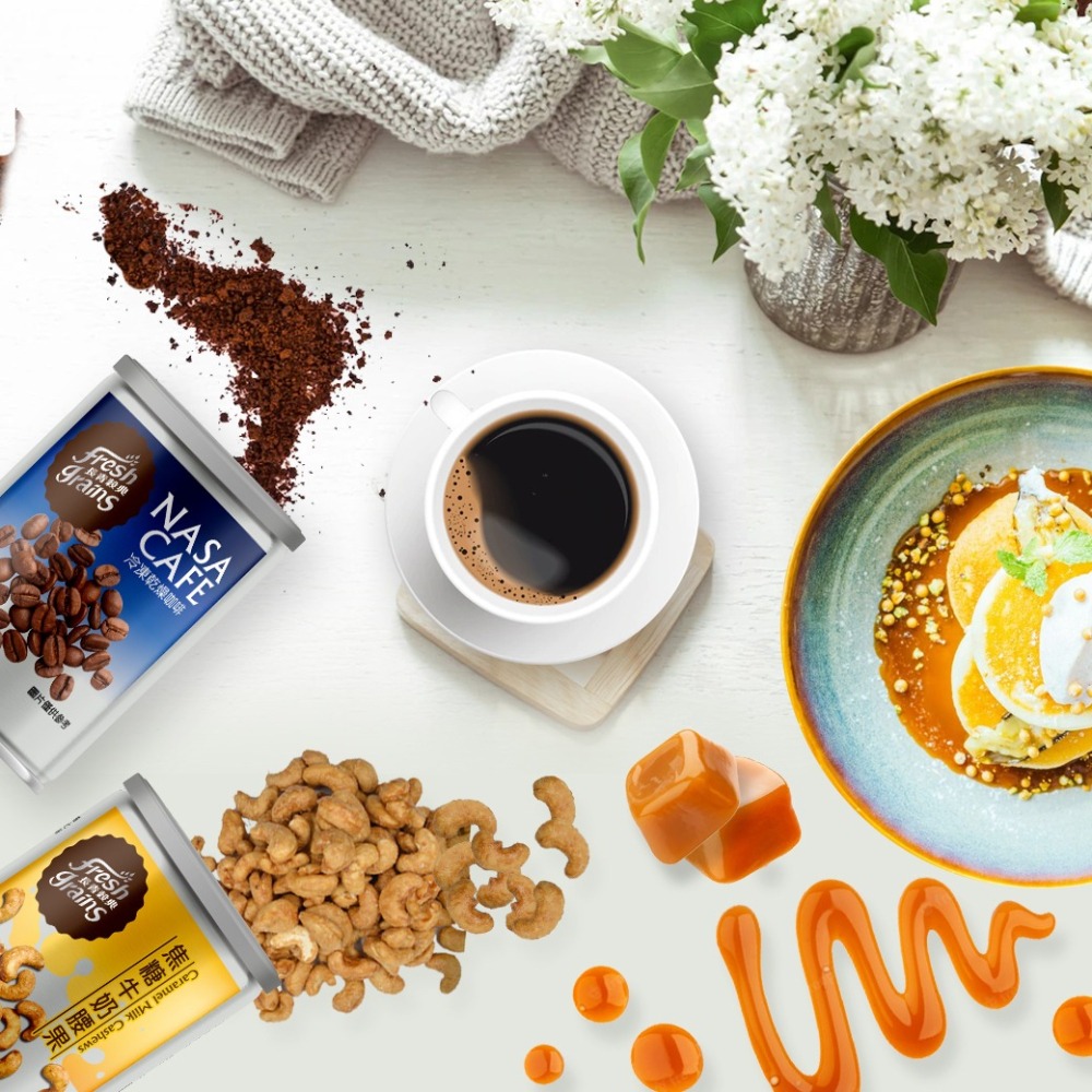 【長青穀典】NASA CAFE冷凍乾燥咖啡 60g/罐×5罐 公司現貨 提神 美式 即溶 咖啡粉-細節圖3