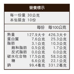 【長青穀典】日式黑豆飲 30g×10包/盒 綜合穀粉 沖泡 全素 隨身包 早餐 豌豆蛋白 穀粉 穀物粉-細節圖4