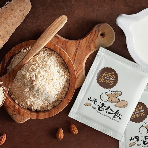【長青穀典】山藥杏仁飲 30g×10包/盒×4盒 公司現貨 穀粉 穀物粉 綜合穀粉 沖泡 早餐 飽足感-細節圖5