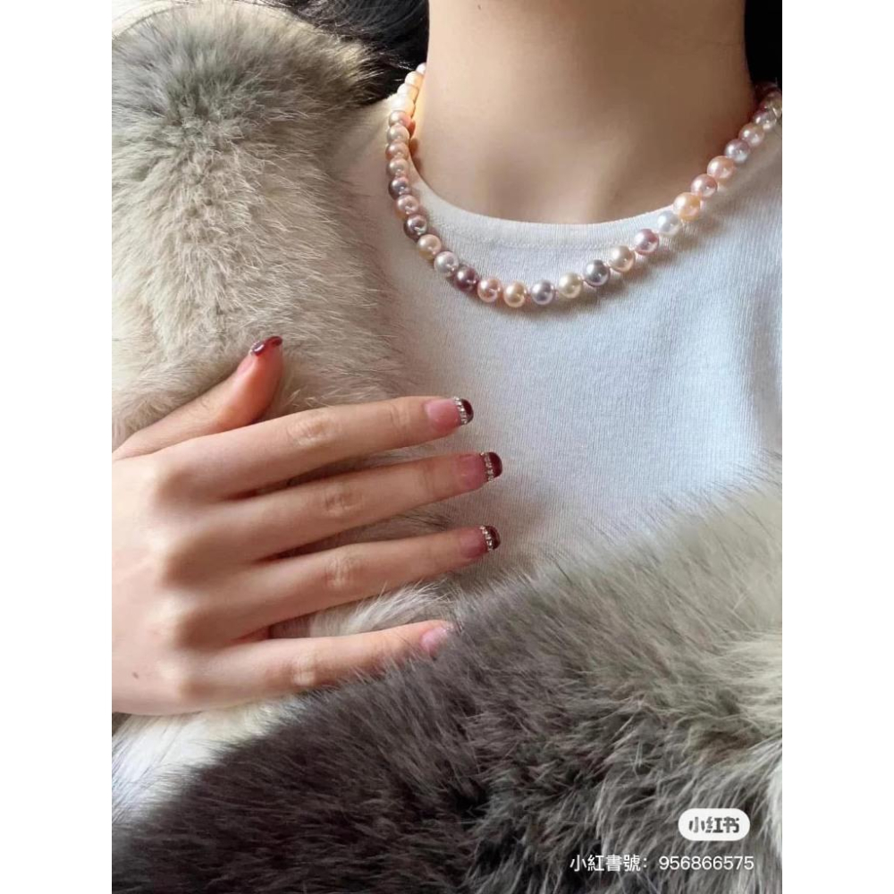 Effy 美國 百貨專櫃 淡水珍珠項鍊 Pearl Necklace 氣質百搭 日常通勤 送禮推薦 配飾-細節圖2
