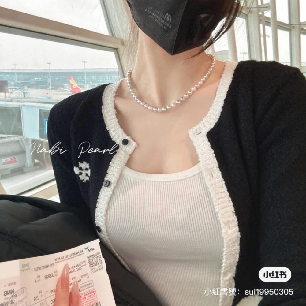 Effy 美國 百貨專櫃 淡水珍珠項鍊 Pearl Necklace 氣質百搭 日常通勤 送禮推薦 配飾-細節圖3