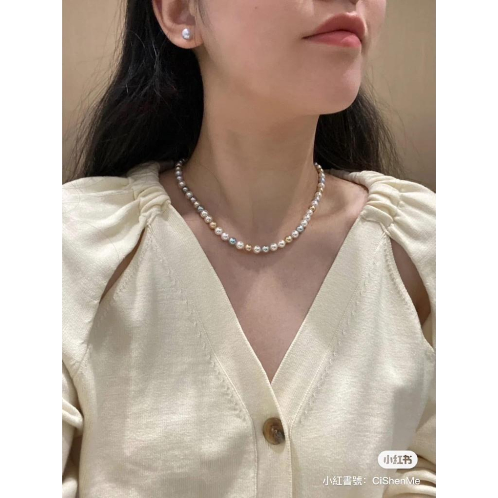 Effy 美國 百貨專櫃 淡水珍珠項鍊 Pearl Necklace 氣質百搭 日常通勤 送禮推薦 配飾-細節圖4