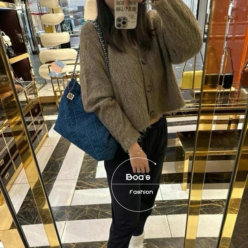 小香風鏈包 ToryBurch Fleming 托特包 購物袋 肩揹包 福袋包 流浪包 鍊條包 大容量 收納方便 出門必-細節圖6