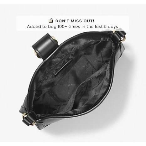 馬鞍包 斜背包 正品 美國 MK Gabby 小號 馬鞍斜背包 小包 側背包 馬鞍側背包 肩背包 大容量 收納方便 出門-細節圖2