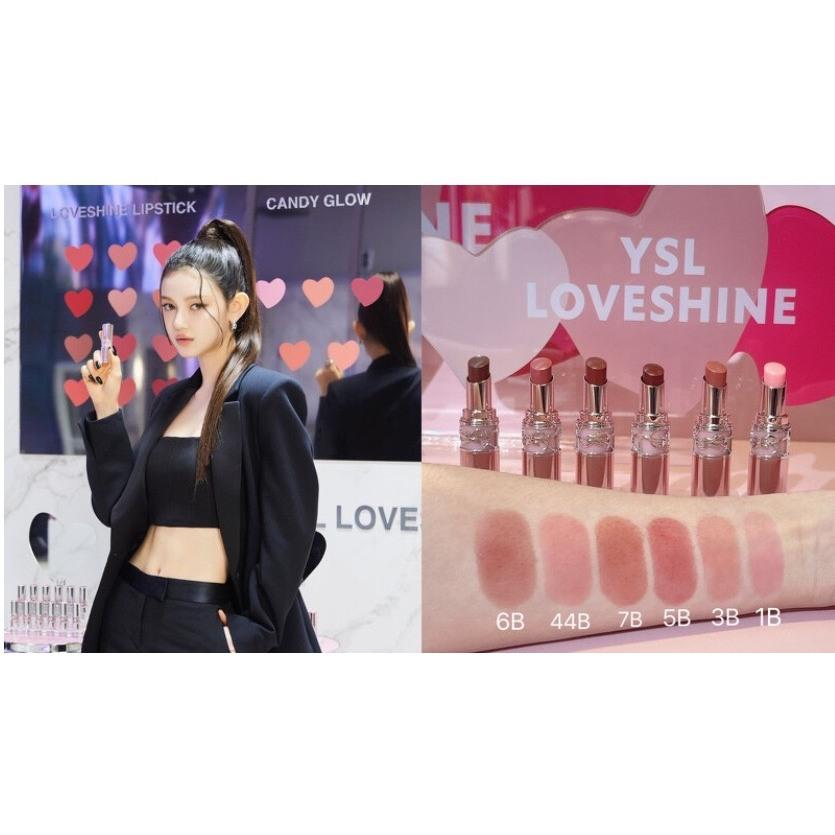情挑唇膏 唇膏 潤唇膏 #1B 1.3g 粉圓管 YSL 情挑誘光潤唇膏 小樣 輕巧版 聖羅蘭 日常通勤 顯氣色 不挑膚-細節圖5