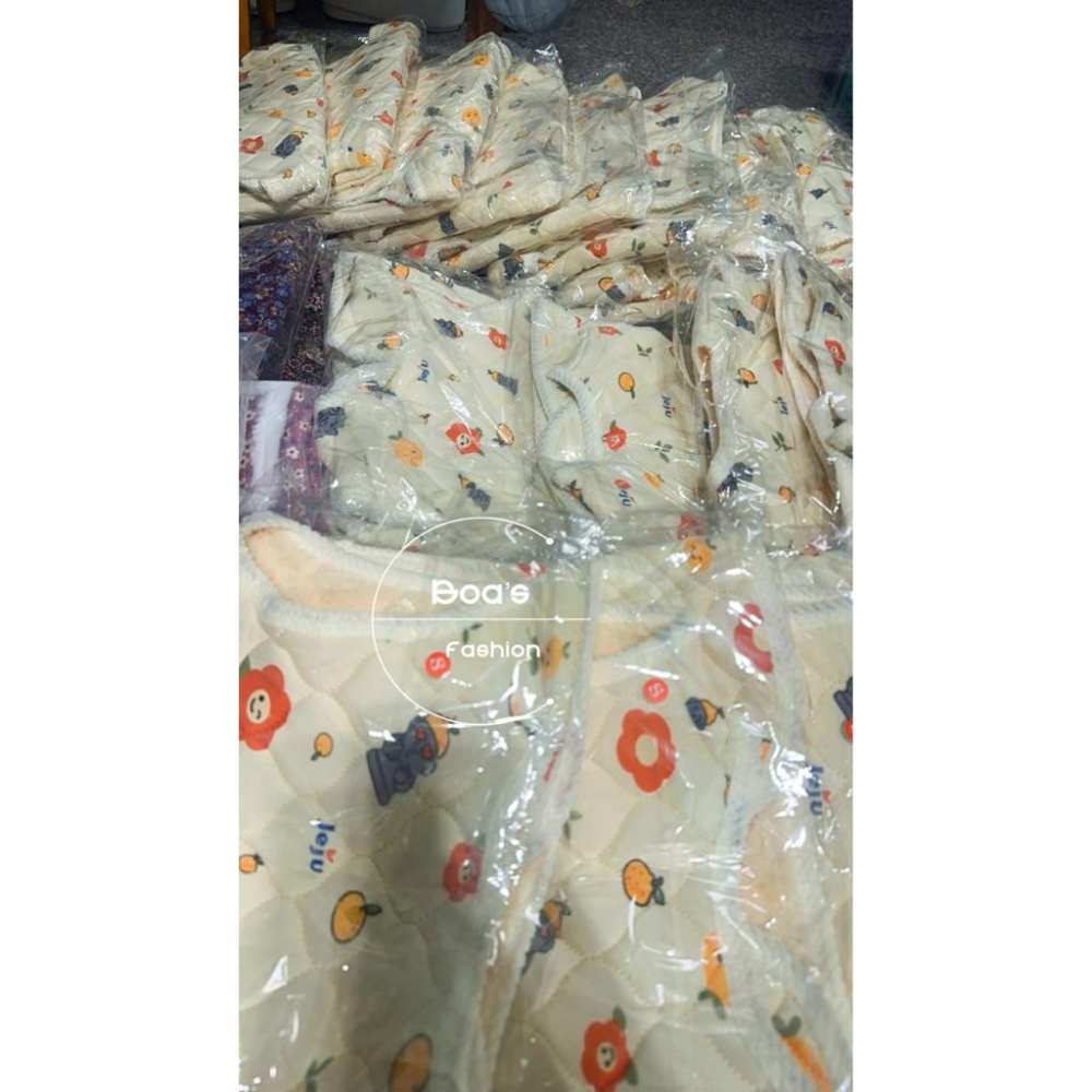 正韓 背心 阿珠媽背心 刷毛背心 橘子背心 濟州島 桔子🍊親子背心 橘石爺刷毛背心 偶像背心 老奶奶造型背心-細節圖4