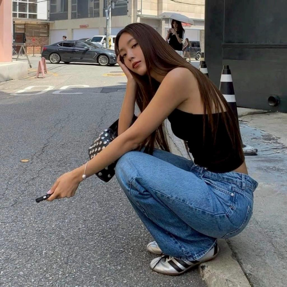 Y2K穿搭 adidas TOKYO 復古銀鞋 運動跑鞋 復古銀 金屬感 明星同款 輕量透氣 男女同款 經典三線-細節圖9