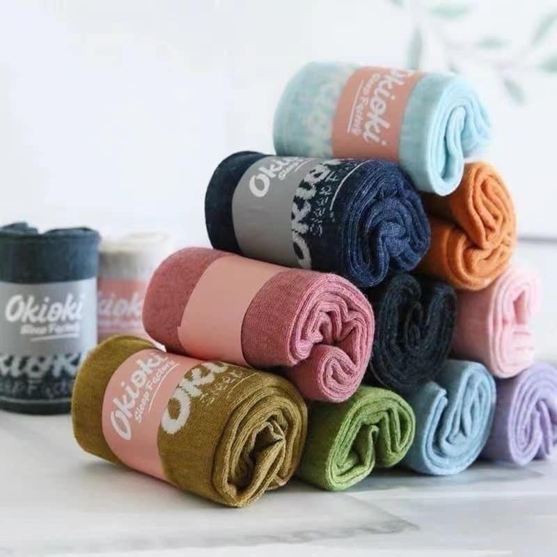 羊毛襪 仿羊毛襪 保暖襪 毛襪 okioki 恆溫保暖中筒仿羊毛襪 3入 中筒襪 恆溫保暖襪 舒適透氣 四季必備 舒適-細節圖4