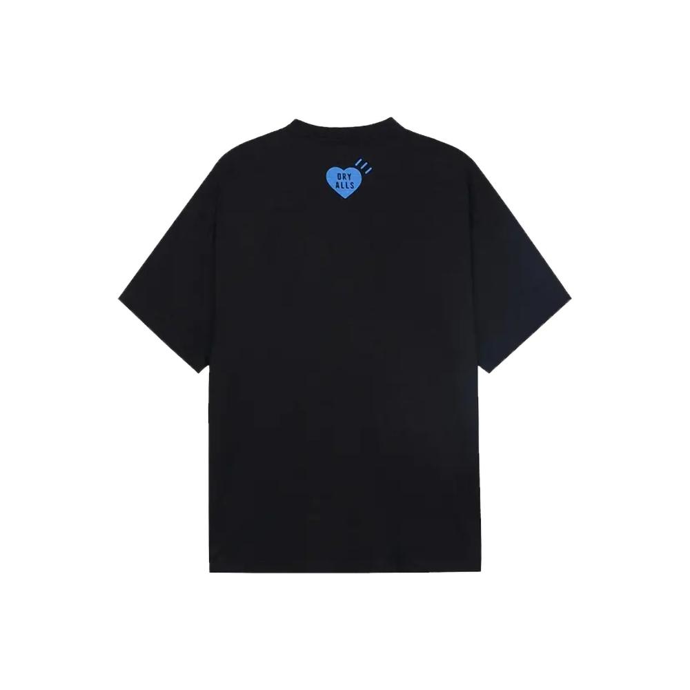 Human Made 愛心 T-shirt 黑色 藍心｜短袖 短T 日本代購 正品 潮流-細節圖3