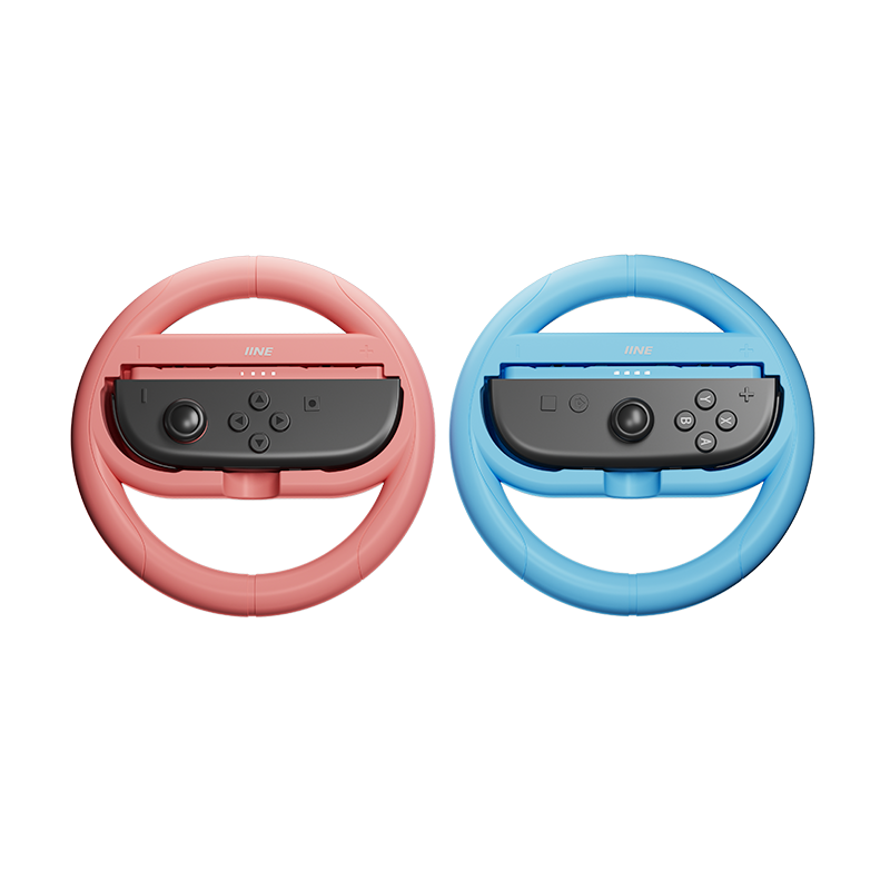 【NeoGamer】預購 NS2 良值 SWITCH2 方向盤2入 黑色 L1080 紅藍 L1081-細節圖3
