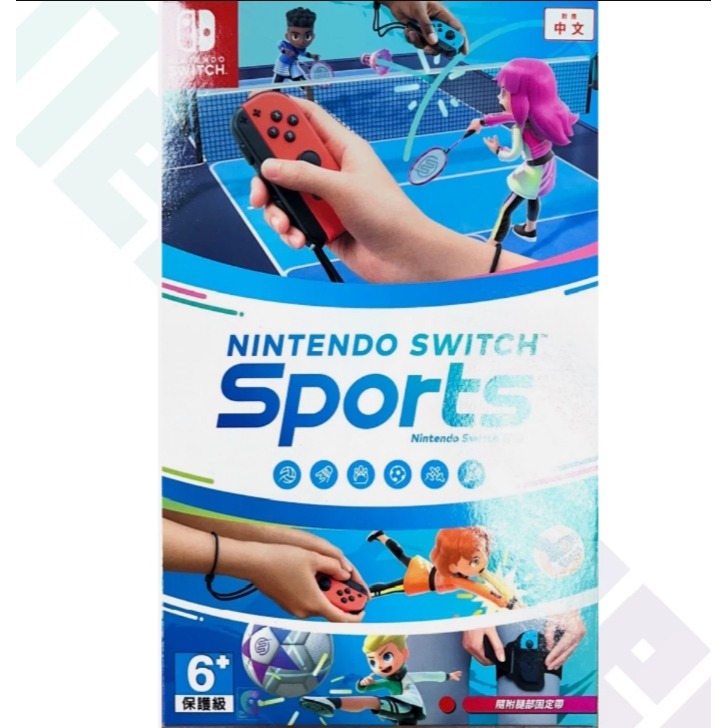 【NeoGamer】 NS Switch Sports 運動 含綁腿帶 中文版 擊劍 保齡球 網球 羽毛球 更新籃球-細節圖2