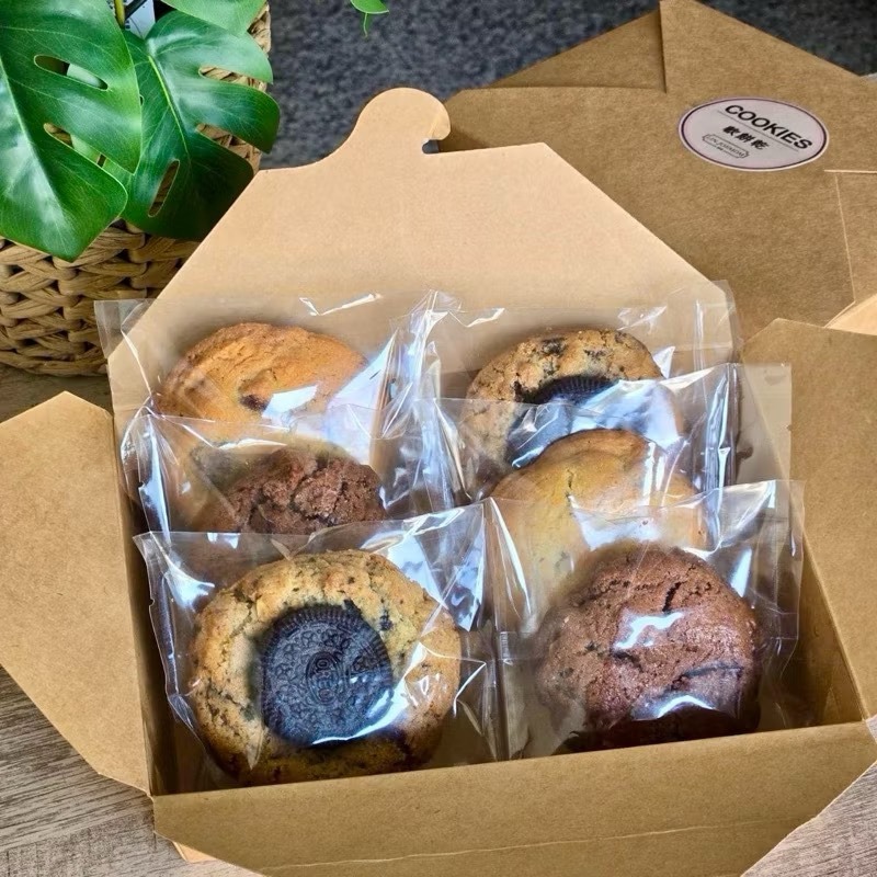 【LIN.JOEMOM 啾瑪 手作甜點】美式軟餅乾 減糖手工餅乾 紐約Levain食譜復刻版-細節圖3