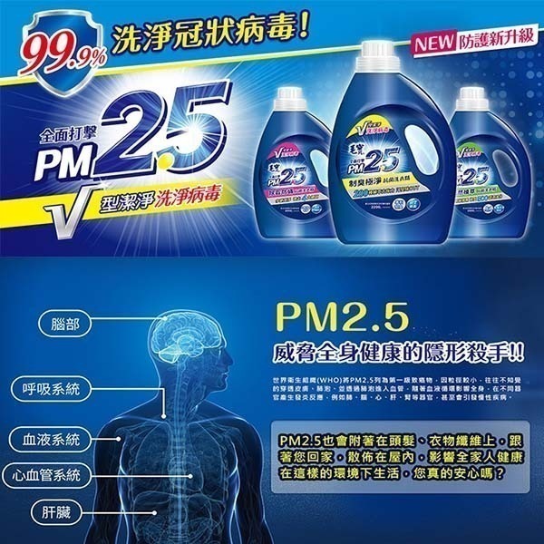 毛寶PM2.5洗衣精 除霉防蟎/天然植萃/制臭極淨2000g/2200g (超商及宅配都有重量限制~超過請分開下單)-細節圖2