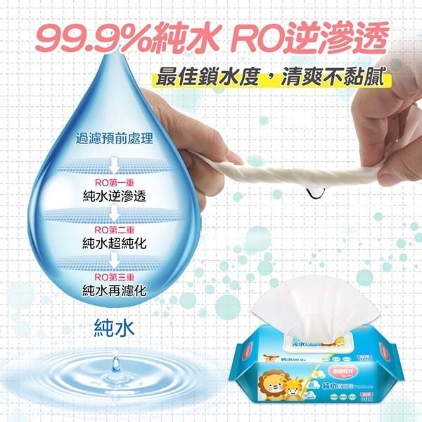奈森克林 超厚純水柔濕巾80抽(加厚)(掀蓋)獅子*5包~~超商一次只能最多純七包(超過勿下單)-細節圖4