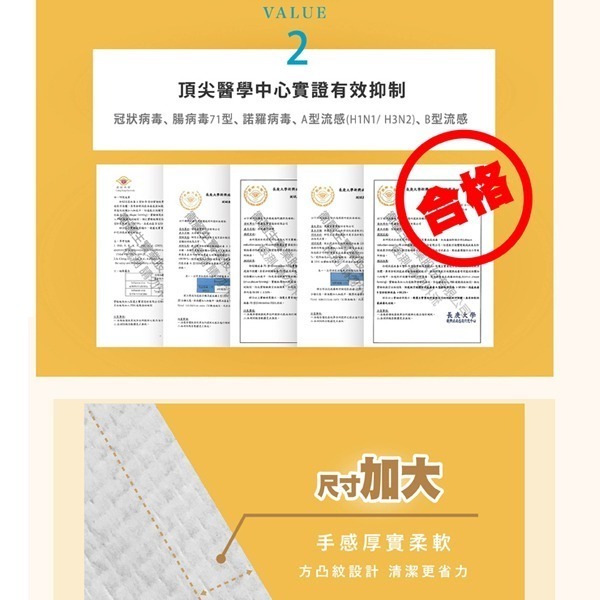 立得清 抗菌.抗病毒濕巾-全面防護(50抽)-細節圖4
