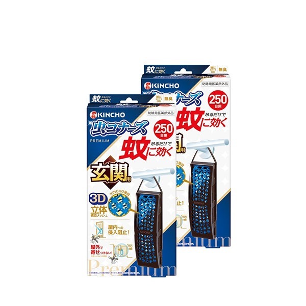 日本金鳥室內外防蚊掛片250日一般用/玄關用-規格圖1