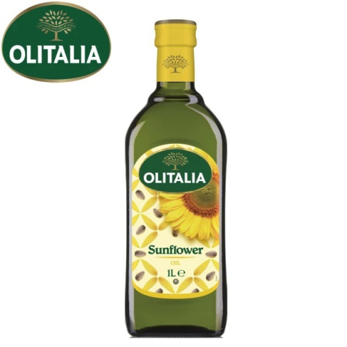 Olitalia奧利塔頂級葵花油 1000ml 義大利原裝原瓶 100% 不飽和脂肪酸【鮮物良品】