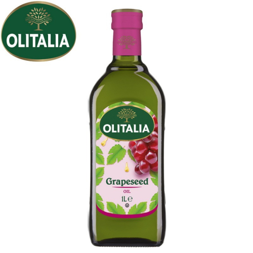 Olitalia奧利塔葡萄籽油 1000ml 義大利原裝原瓶 耐高溫 低油煙 花青素【鮮物良品】