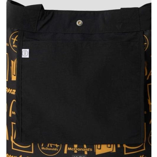 日本 graniph麥當勞聯名 麥當勞LOGO 手提袋 托特包 側背包 肩背包-細節圖8