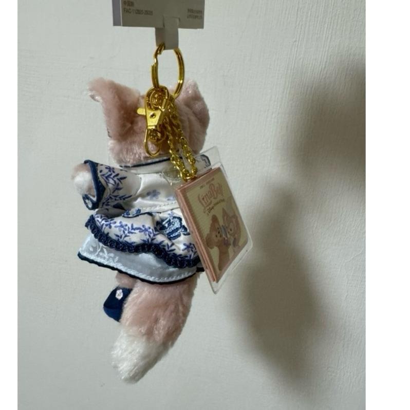 全新上海迪士尼限定 青花瓷系列玲娜貝兒 Linabell 貝兒吊飾-細節圖4