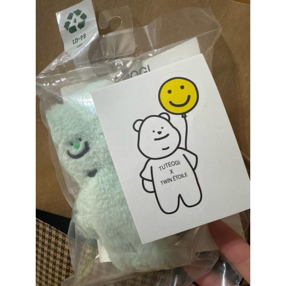 現貨 Not the Same studio 韓國TUTEOGI 手工玩偶 文創情侶吊飾鑰匙圈-細節圖3