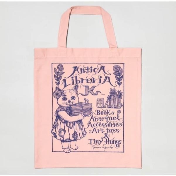 現貨日本 樋口裕子 higuchiyuko 購物袋 袋子 小提袋 環保袋 博物館 惡魔島 鬼怪 招財貓 沒人要的貓-細節圖5