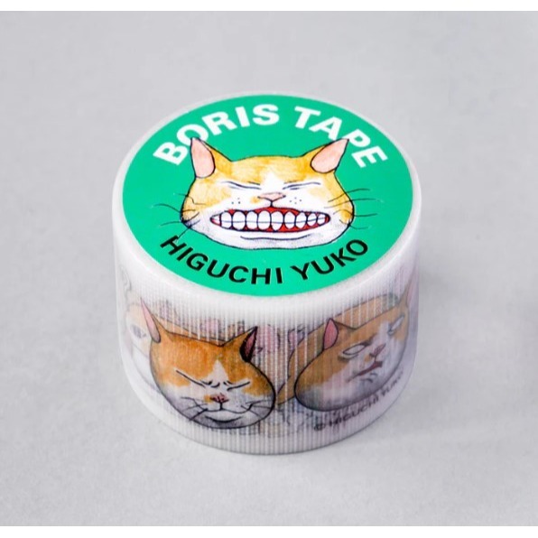 現貨 日本製 Higuchiyuko 膠帶 樋口裕子 封箱膠帶 貼紙 文具 貓咪膠帶-規格圖9