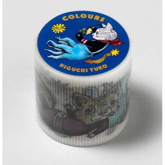 現貨 日本製 Higuchiyuko 膠帶 樋口裕子 封箱膠帶 貼紙 文具 貓咪膠帶-規格圖9