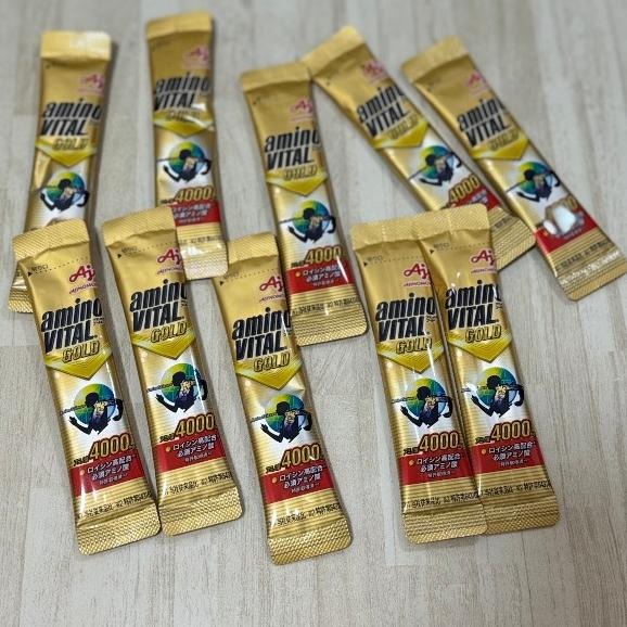 現貨日本味之素 ajinomoto amino VITAL GOLD 4000 氨基酸粉 BCAA 必需胺-細節圖2