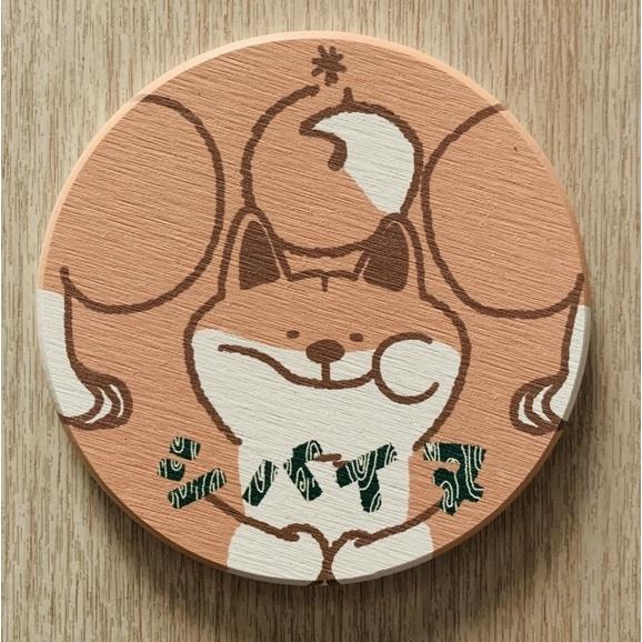 台灣製 文創杯墊 手繪印製杯墊  限量原創杯墊 可愛療育杯墊貓咪杯墊 吸水杯墊 貓咪杯墊 哈士奇 鶯歌陶瓷杯墊-細節圖7