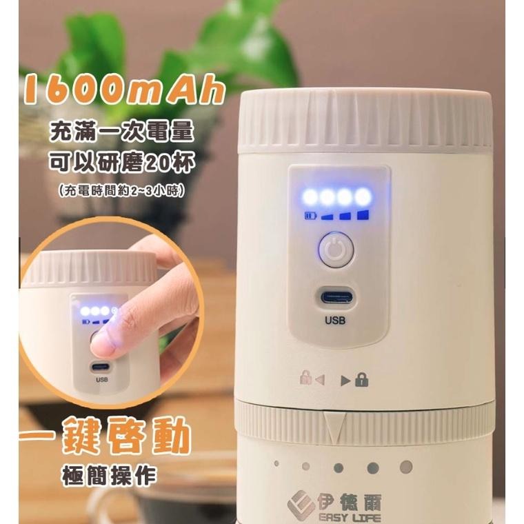 便宜出售 電動研磨手沖行動咖啡機【EASY LIFE伊德爾】X【白爛貓】聯名限定款 正版授權 免運-細節圖5