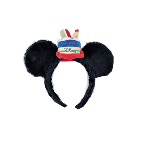 迪士尼米奇生日蛋糕髮箍 寶寶也戴得了超可愛～慶生 禮物 生日帽 生日派對