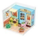 Robotime Rolife 超級世界 超級商店 含燈 diy手工小屋 袖珍屋 益智拼裝 桌面擺件裝飾-規格圖8