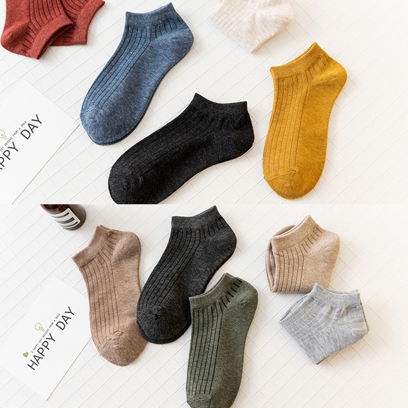 女生短襪 針織短襪 女生短襪 基本款短襪  百搭 船型襪 短襪 日式針織襪 韓系短襪 素色短襪 豎紋-細節圖4