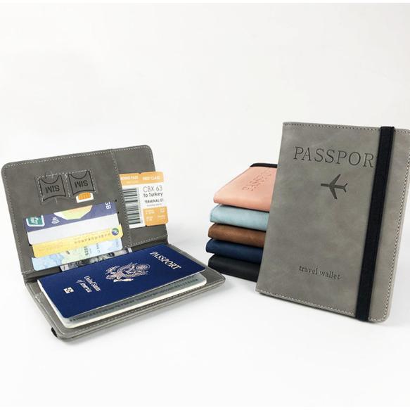 【QMIMI】防盜護照包 皮革護照夾 護照套 sim卡 收納包 護照包 護照夾  證件包 RFID 旅行收納包-細節圖5