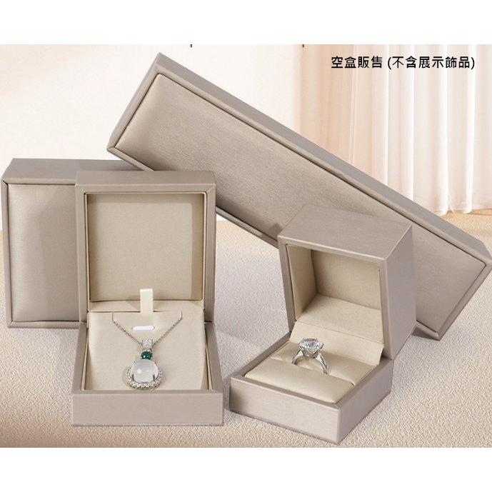 ｜ANRU｜拉絲皮質首飾盒 首飾盒 包裝盒 禮物盒 收納盒 禮品盒-細節圖2