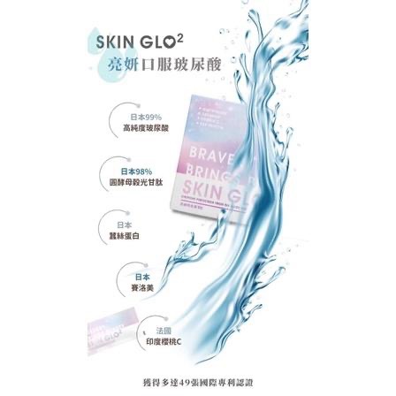 SKIN GLO亮妍時光菁萃C🧃現貨供應下單隨便送贈品🎁 日本專利口服玻尿酸💭 膠原-細節圖3