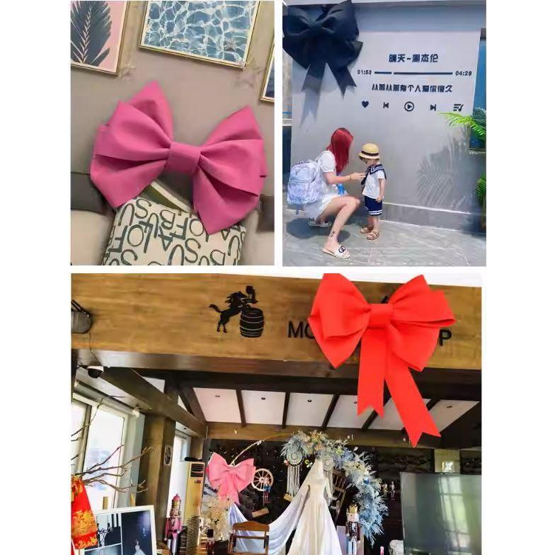 ★現貨-台灣★ 大蝴蝶結 DIY 網紅 大蝴蝶結佈置神器 蝴蝶結材料包 婚房裝飾佈置用品 蝴蝶結 DIY材料包 婚紗拍攝-細節圖4