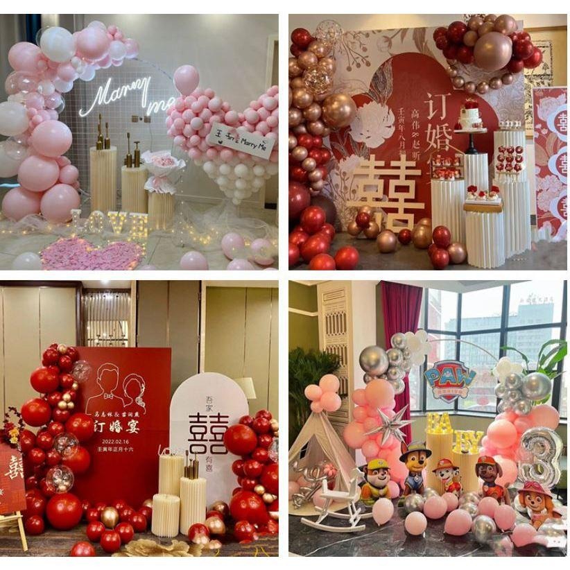 (台灣-現貨)婚禮紙圓柱20、40、60、80、100cm五入直徑30cm 甜品台 展示架紙質柱 生日 櫥窗佈置 羅馬柱-細節圖7