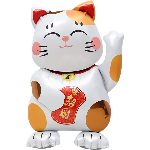 ★現貨-台灣★4D新年氣球 新年 2024 龍年 過年 佈置 節慶 派對 財神爺 醒獅 新年飯店佈置 除夕夜 新年裝飾-規格圖9