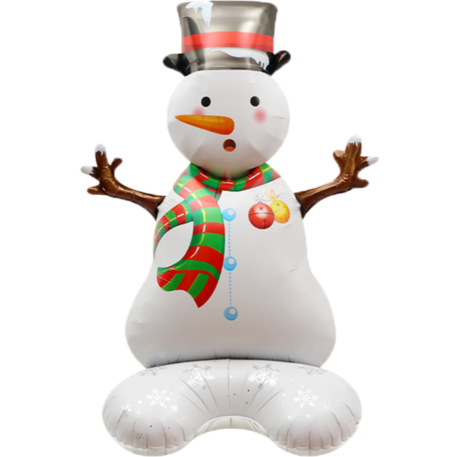 ★現貨-台灣★站立聖誕氣球 鋁箔氣球 大型聖誕節 耶誕節布置 聖誕樹 雪人 聖誕老公公 耶誕節佈置 馴鹿 裝飾 拍照區-規格圖9