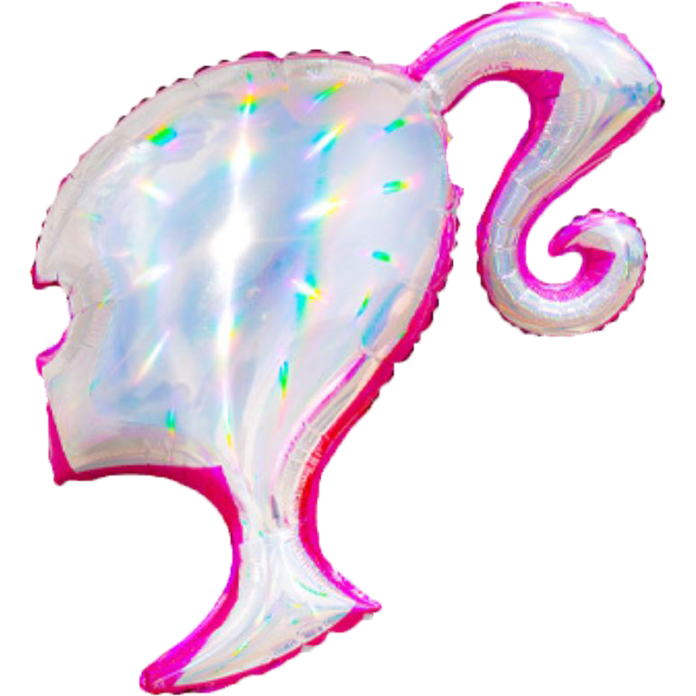 1.銀色芭比(84*77cm)