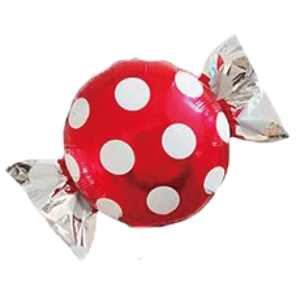 紅色點點糖果氣球(53*39cm)