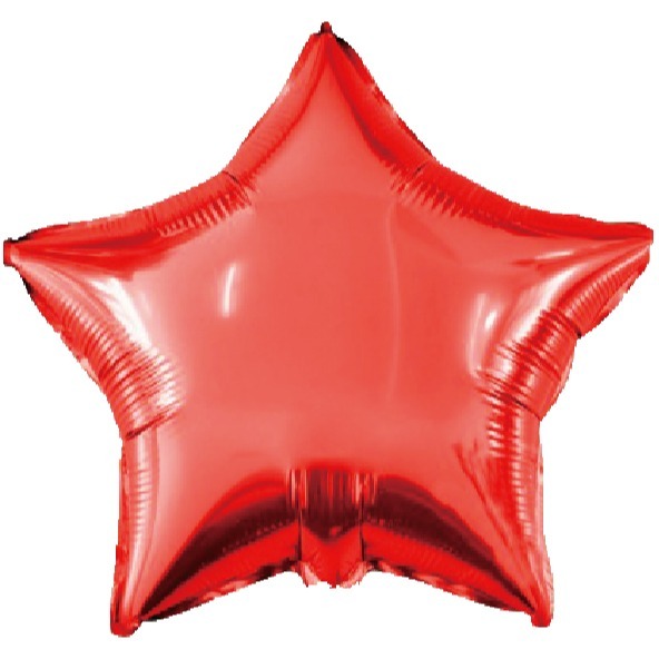 18吋紅色星星
