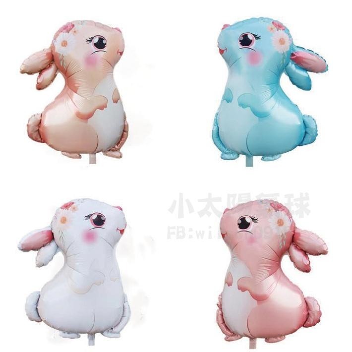 ★現貨-台灣★兔子氣球 可愛小兔兔氣球 生日布置 周歲 氣球布置 動物 動物氣球 畢業 兔寶寶 生日佈置 派對 慶生 禮-細節圖8